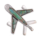 Airplane Aircraft Plane Brooch Pin Shell Shirt Collar Lapel Brooch Jewelry Gift-