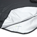 Folding Jumbo Front Rear Car Window Sun Shade Auto Visor Windshield Cover Block