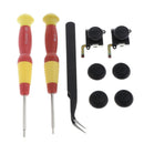 Gamepad Repair Part Joystick Tool Set Grip Tweezer Replacement Game Rocker