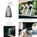 3x17oz Plant Misting Spray Bottle Clear Plant Watering Can Trigger Sprayer