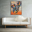 DIY Elephant Painting By Numbers Kit Hand Painted Canvas Oil Art Picture