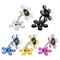 Flower Car Phone Stand 360 Rotatable Magic Suction Cup Holder Random Color