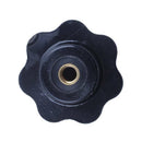 M8 x 50mm Diameter Thread Clamping Star Knob Black Replacement 2pcs Y4V7