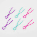 50PCS Bobbins for Sewing Machines Matching Thread Spools plastic Usefu BKE