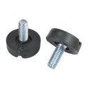 Screw On Type Furniture Glide Leveling Foot Adjuster 22mm High 20 Pcs C2D9
