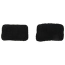 2 pieces 1.2 "Wide Black Elastic Ponytail Plait Bracelets Hair band hair ri