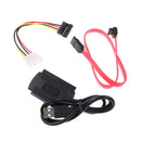 1Set IDE/SATA drive to usb adapter converter cable for 2.5 / 3.5 inch hard dr Gw