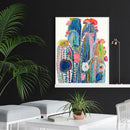 5D DIY Full Drill Diamond Painting Cactus Embroidery Mosaic Craft Kit Decor
