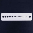 1pc Profession Knitting Needle Gauge Plastic inch cm Ruler Home Sewing Tool