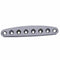 1 Pcs Electric Guitar Bridge String Thru Body Ferrules Bushing Plate - Silv