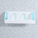 Kitchen Bathroom Sunction Basket Holder Organizer Shelf(Random Color)