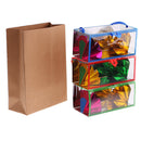 1 Set Appearing Flower Boxes + Paper Bag for Magician Beginner Street Magic Show