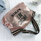 Letters Sequin Crossbody Shopping Bags Women Large Shoulder Handbag (Pink)