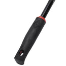 Black Nonslip Handle Metal Head Lawn Garden Rake Hand Tool 12.1" W7D4