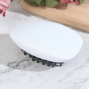 Silicone Head Hair Washing Comb Shampoo Scalp Massage Brush Shower Brush B BX