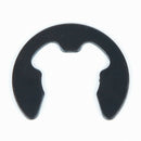 80pc M1.5,2,2.5~6 E-Clips Snap Ring Circlips Retaining Kit - Black Zinc Plated