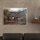 5D DIY Diamond Painting Old House Full Round Drill Embroidery Home Decor