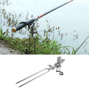 Adjustable Fishing Rod Bracket Angle Pole Ground Holder Rest Stand Rack CYX GWE