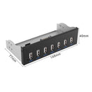 9 Pin to 7 Ports USB 2.0 Hub 5.25 inch CD-ROM Drive Bay CD ROM Front Panel