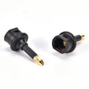 Toslink Optical Female to 3.5mm Male Mini Toslink Plug S/PDIFAdaptorConnector Bj