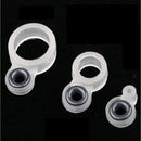 42pcs Fishing Rod Guide DIY Rod Repair Kit Rod Building Silicone Ring