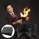 Trick Fire Flaming Wallet Leather Street Show up Sale Close Hot M2I8