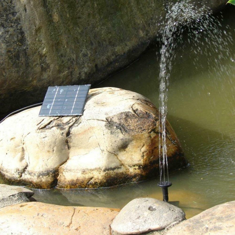 Solar Panel Power Water Pumps For Fountain Pool Pond Garden Plant Aquarium