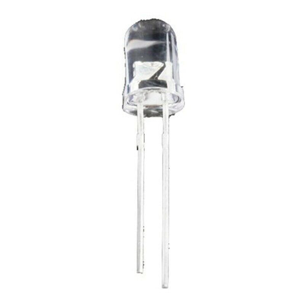 100 x LED Diode White 5 mm D4J3