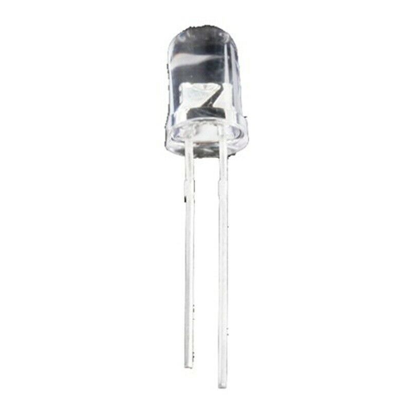 100 x LED Diode White 5 mm D4J3