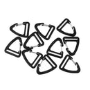 10Pcs Outdoor Camping Hiking Buckles Hook Carabiner Hanging Keychain
