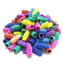 Pencil Top Eraser Caps Arrowhead Assorted Colors in Bulk Pack of 150 M6P2