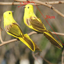 Mini artificial foam feather bird wedding decorative doves bird home decor M&O