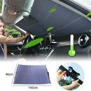 Car Windshield Sun Shade Visor Folding Auto Block Cover Front Window 46cm *145cm