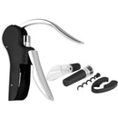Wine Opener Set -5 In 1 Premium Wine Bottle Opener Kit - Manual Wine Opener