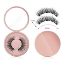 1Set Magnetic False Eyelashes Waterproof Smudge Proof Handmade Easy To Wear