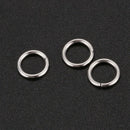500 Stainless Steel Open Jump Rings 7mm Dia. Findings Y5A7