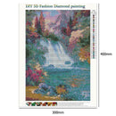 5D DIY Full Drill Diamond Painting Landscape Cross Stitch Embroidery Mosaic