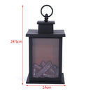 LED Flame Lantern Lamps Simulated Fireplace Light Bulb Living Room Home Deco Ew