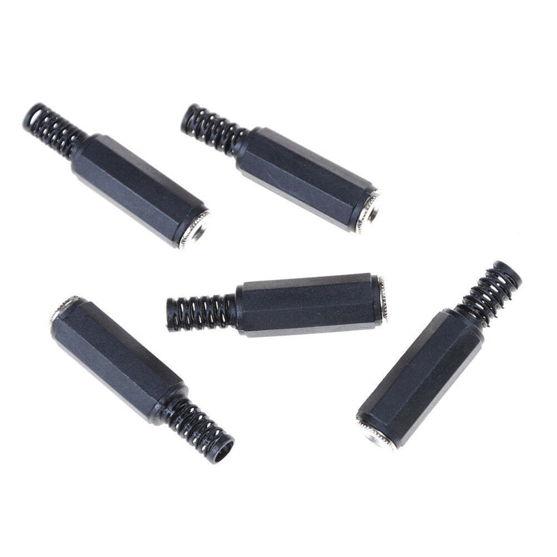 5pcs/set Stereo Female 3.5mm Jack Plug Stereo Audio Adapter Socket Connector ES