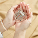Crystal 8 Key  Kalimba Acrylic Clear Thumb Piano Gift For Beginner