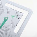 Sweater Knitting Hand Weaving Craft Knitting Calculator Counting Frame Ruler