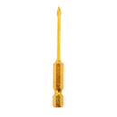 10Pcs 3mm Slotted Spear Head Tungsten Carbide Drill Bit for Mirror Ceramic