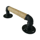 Industrial Style Pipe Furniture Handle Barn Sliding Wooden Door Handles Bla