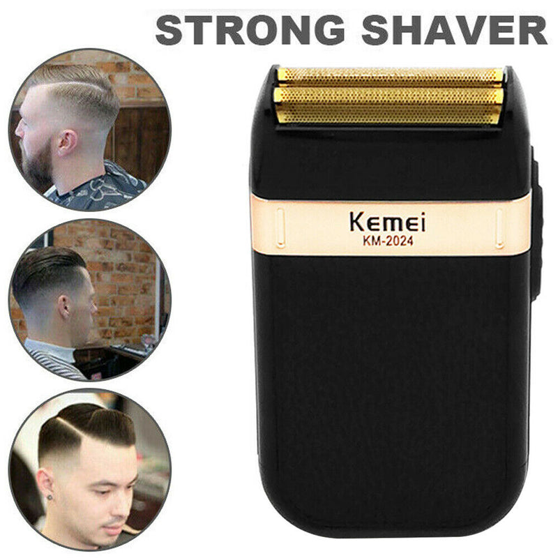 Men's Electric Shaver Trimmer Bald Razor Rechargeable Hair Beard Shaving Tool
