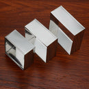 3Pcs/Set Stainless Steel Square Dumplings Wrapper Cookie Mold Baking ToolsB_kz