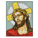 Stamped Cross Stitch Kits DIY Embroidery Crafts - Jesus Pattern 11CT 45x56cm
