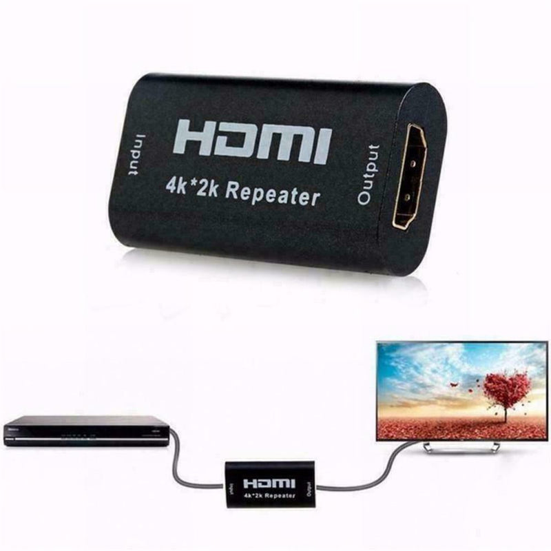 HDMI Cable Signal Amplifier Repeater Extender Booster HD 4K 1080P UP TV 40M I7N6