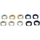 Stainless Steel Small Hoop Earrings Hypoallergenic Earring, 5 Colors, 5 Pai P2K3
