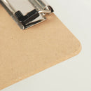 Wooden A5 File Paper Clip Wood Writing Board Metal Clip Document Clipboard 3C