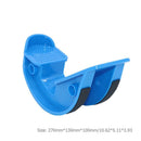 Foot Rocker Calf Ankle Stretch Board Massage Fitness Pedals Stretcher(Blue)
